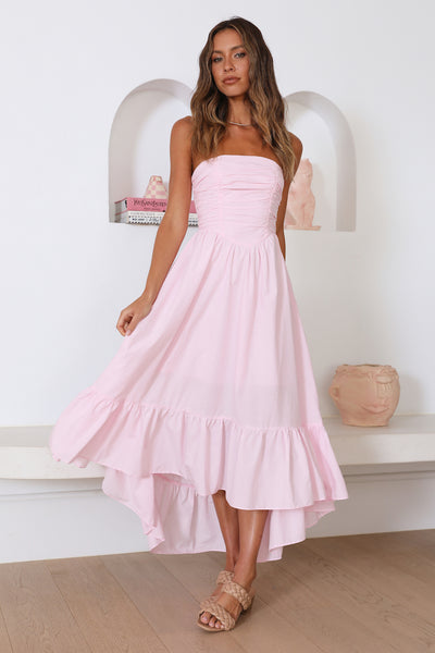 Love In The Summer Maxi Dress Pink