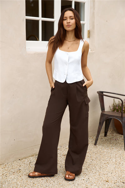 Serene Serendipity Pants Brown