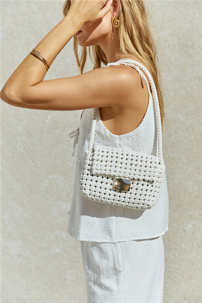 BILLINI Mulan Shoulder Bag White