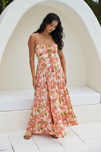 Raspberry Lemonade Maxi Dress Pink