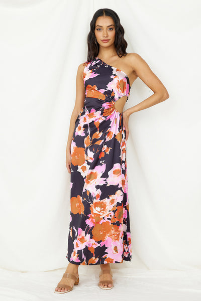 Meet Me Later Maxi Dress Black