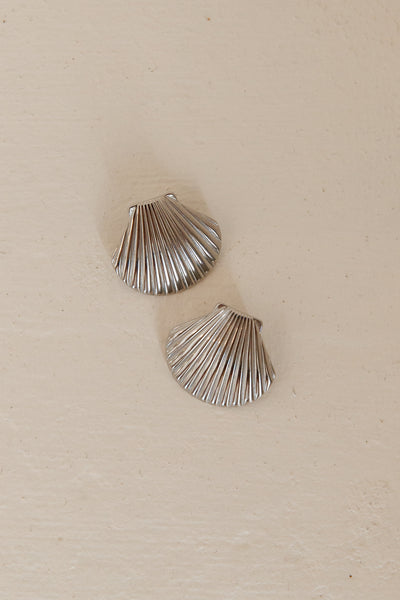 Washed Up Earrings Silver