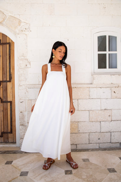 Dear Eclipse Maxi Dress White