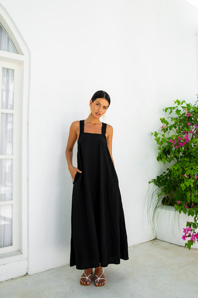 Dear Eclipse Maxi Dress Black