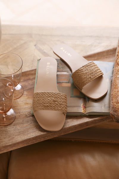 BILLINI Henrik Sandal Natural Raffia