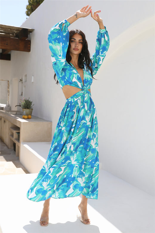 Angelique Floral Maxi Dress