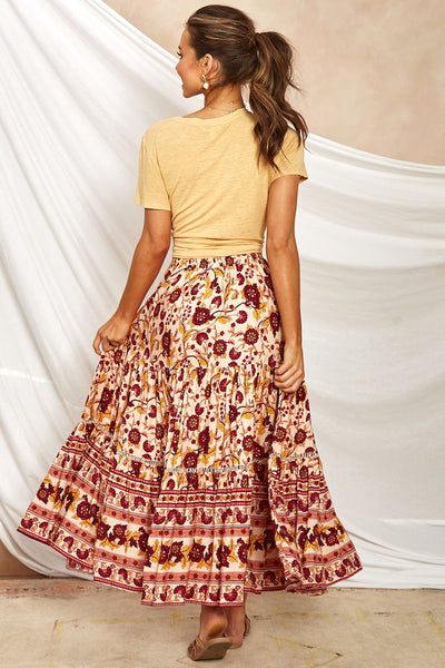 Blue Moon Motel Maxi Skirt