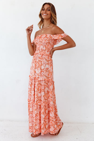 Terrace Sunset Maxi Dress