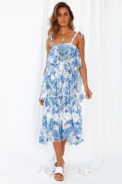 Bentota Midi Dress Blue